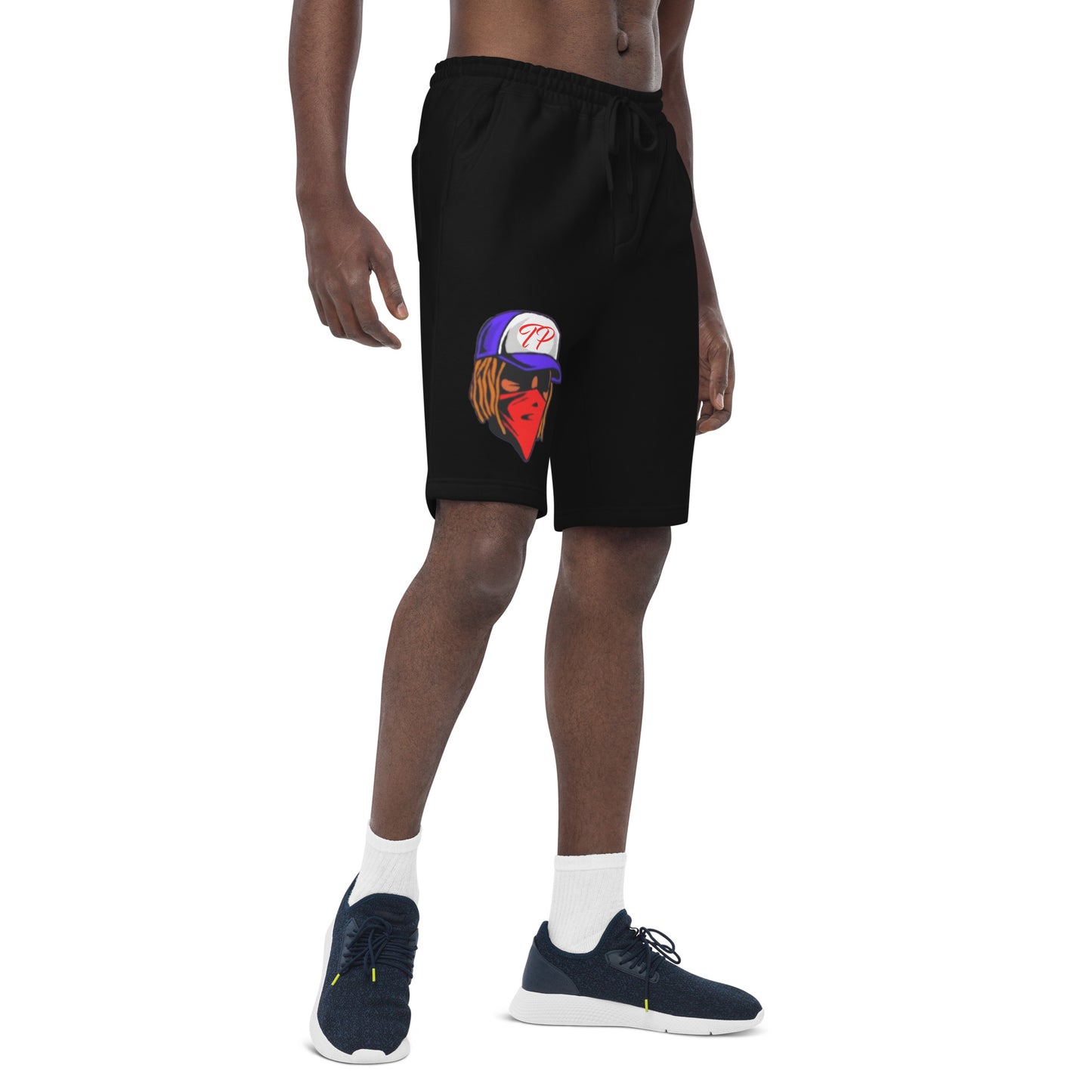 "Trap Head" fleece shorts