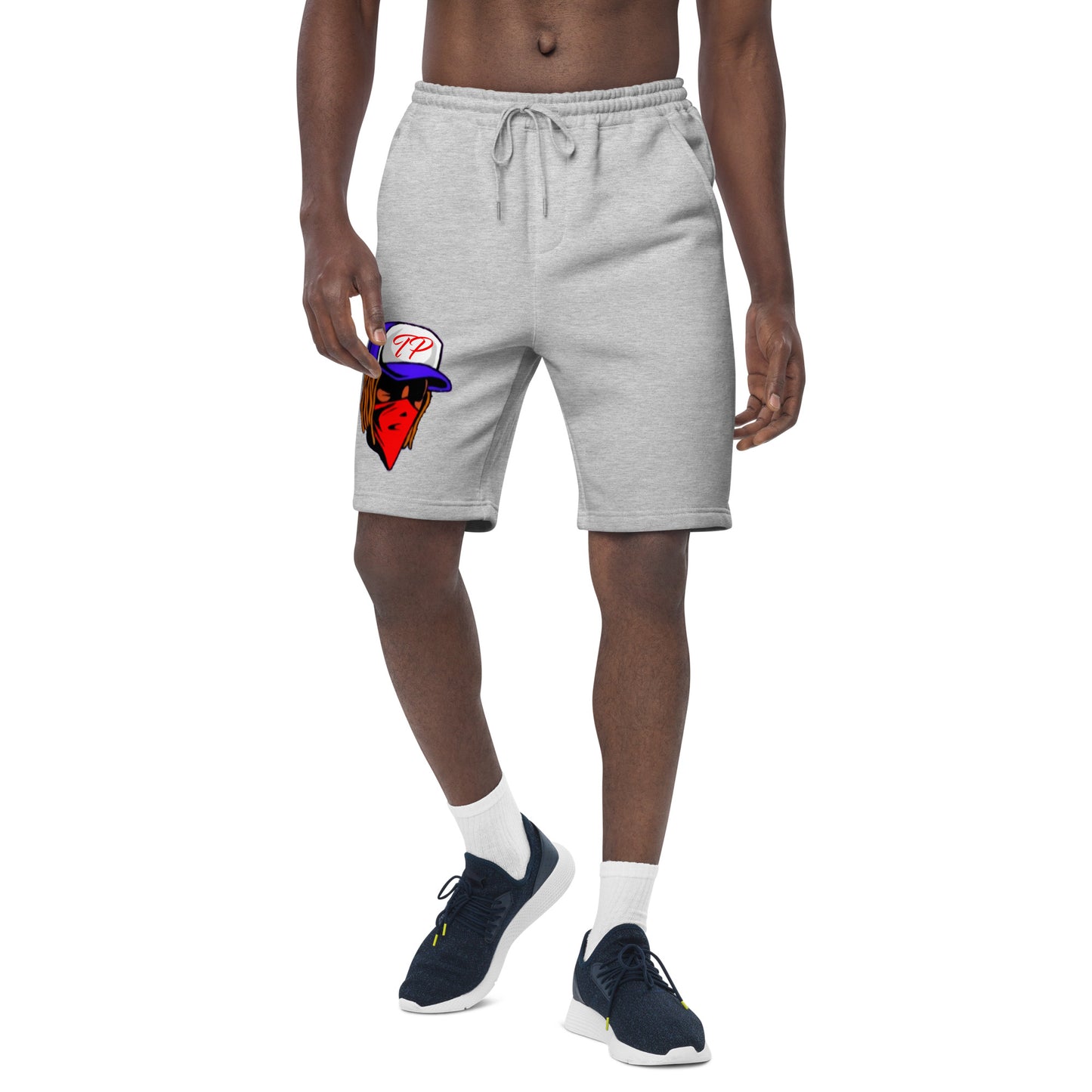 "Trap Head" fleece shorts