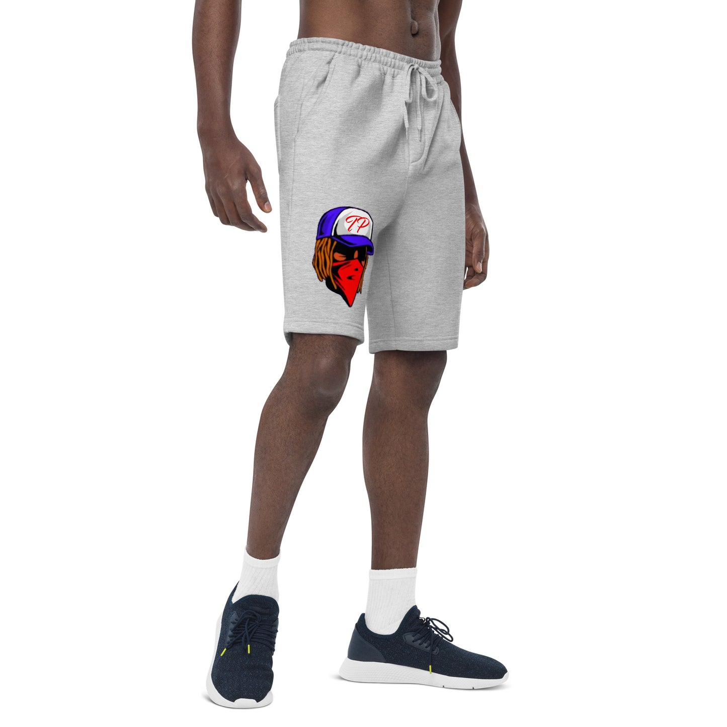 "Trap Head" fleece shorts