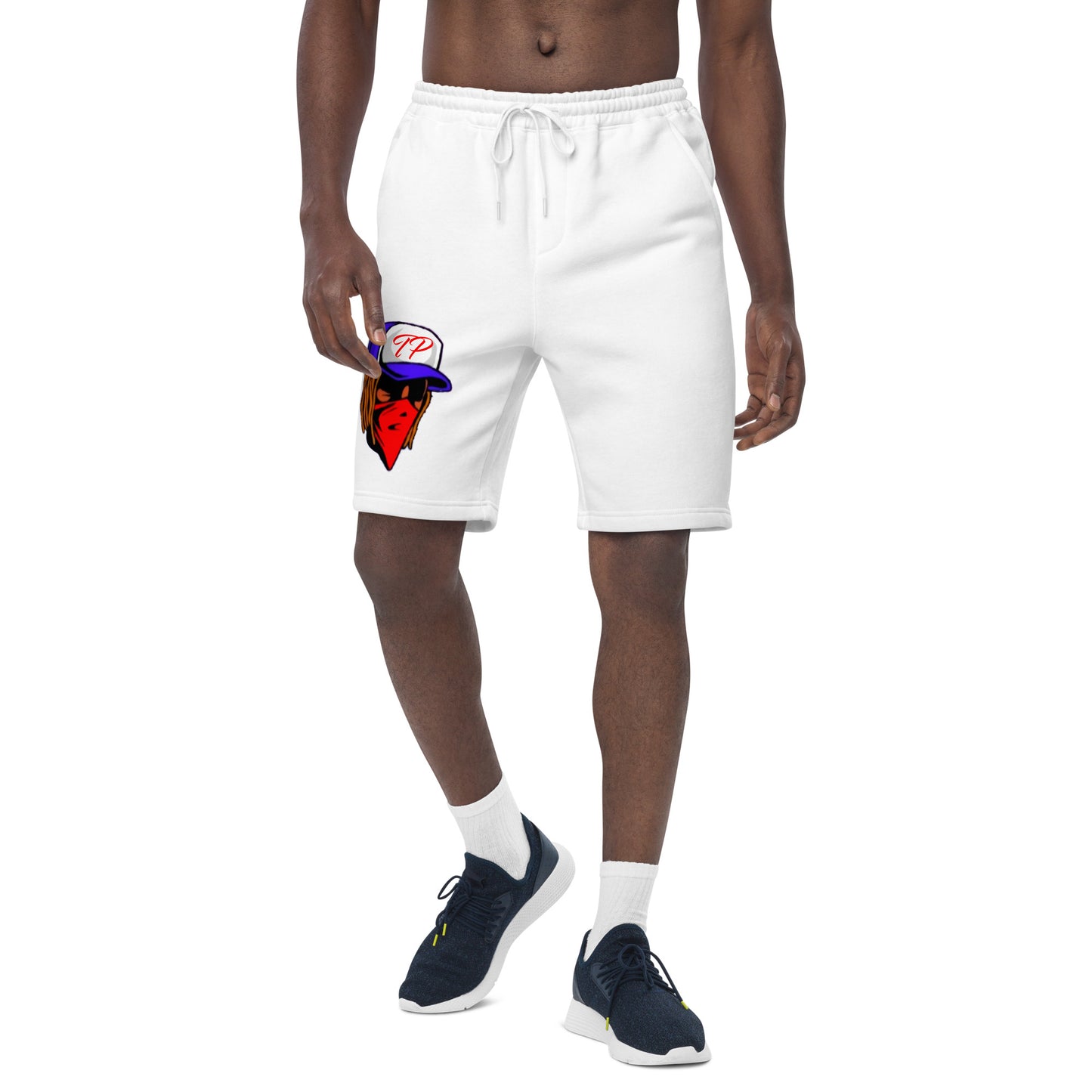 "Trap Head" fleece shorts