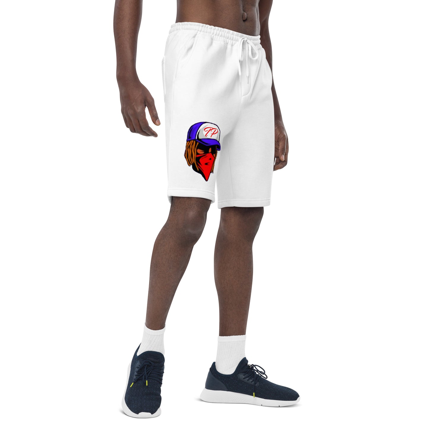 "Trap Head" fleece shorts