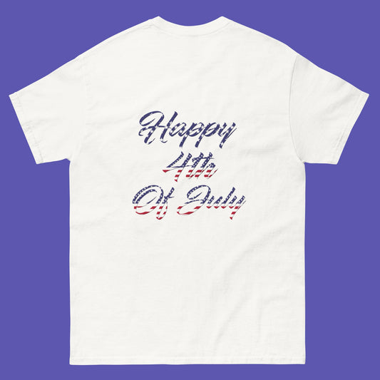 Signature Happy 4th of July tee