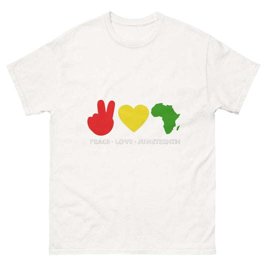 Peace * Love * Juneteenth Tee