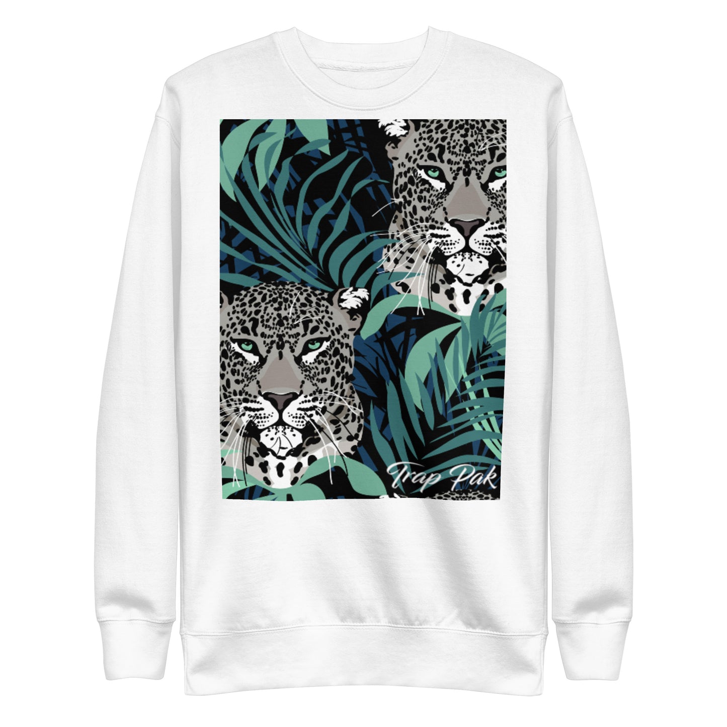 White Jungle Sweatshirt (Unisex)