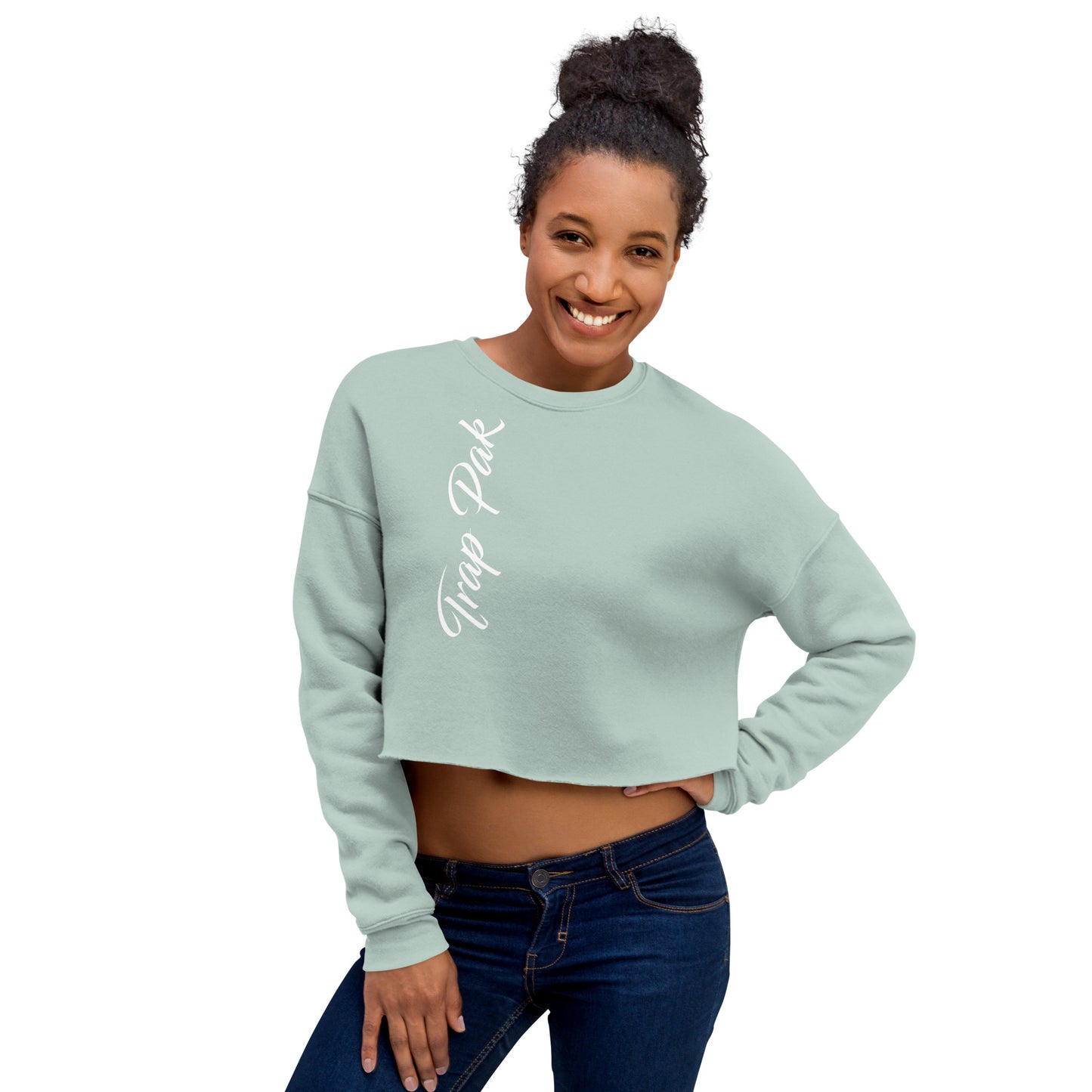 "Signature" Crop Sweatshirt