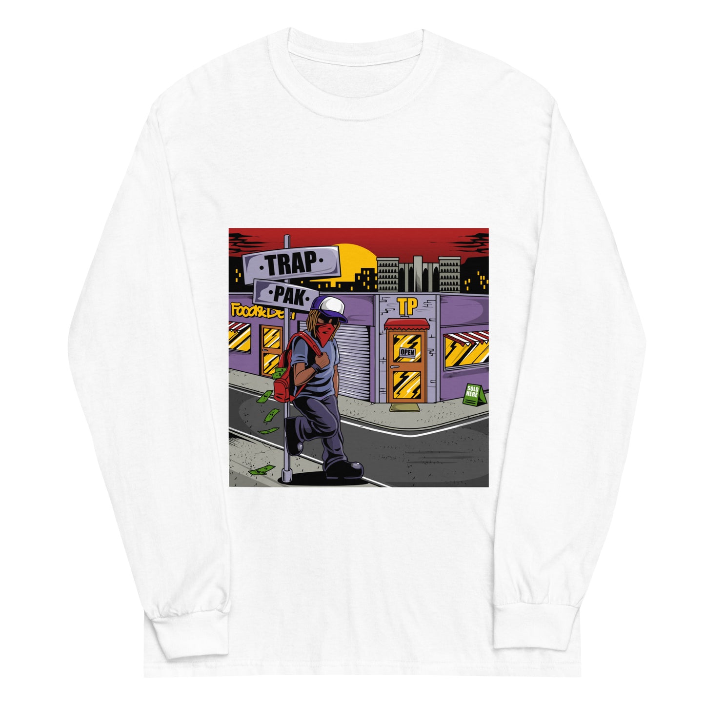 "Classic" logo long sleeve tee