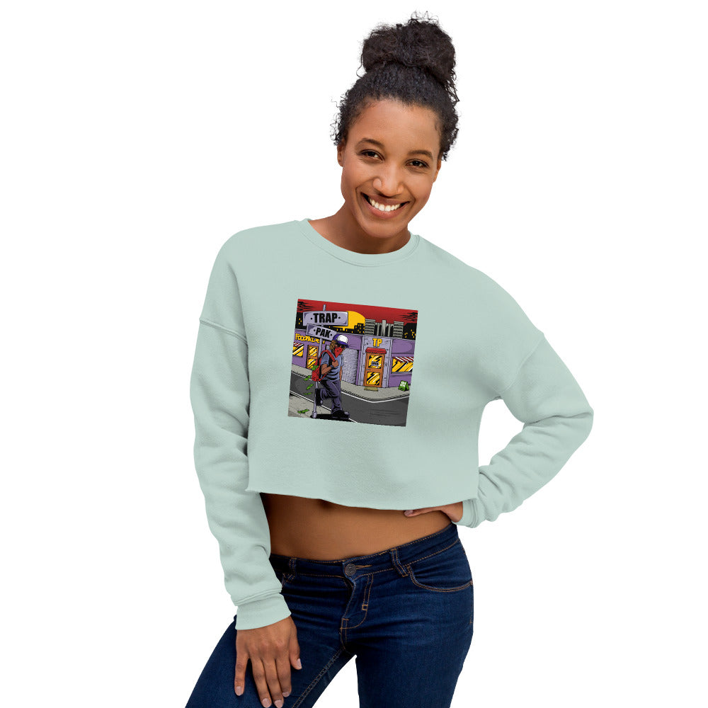 "Classic" logo Crop Sweatshirt